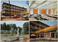 Képeslap, Balatonlelle, Zala és Bács Megyei tanácsok üdülője (SM2)