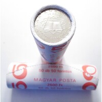 Magyarország,50 forint 2007 - Római Szerződés - MAGYAR POSTA rolni  nikkel