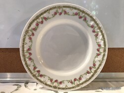 ANTIK TÁNYÉR - SZÁMOZOTT - PORCELÁN - 3 D MINTA - RÓZSÁS - BÉCS - 20 cm - RITKA LELET - HIBÁTLAN