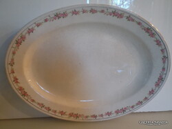 1900 - 1930 - ig  - THOMPSON GLENWOOD - 40  x 29 cm - PORCELÁN - ASZTALKÖZÉP - KÍNÁLÓ -   HIBÁTLAN