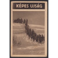 Magyarország,Képes Újság - Előre háromméteres hóban - Don-kanyar 1942