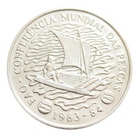Mozambik,50 meticais 1983 - FAO aUNC+ nikkel