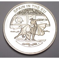 Málta,100 liras 2004 PP - Spanyolország EU csatlakozásának tiszteletére UNC nikkel