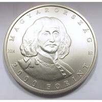 Magyarország,2000 forint 2014 - Zrínyi Miklós UNC nikkel