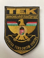 Rendőrségi tépőzáras karjelvény karjelzés  felvarró