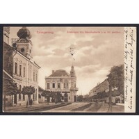 Magyarország,Zalaegerszeg - Takarékpénztár és Posta 1908