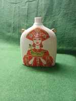 Szovjet Lomonoszov porcelán butélia a 70es évekből