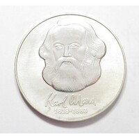 Németország,20 mark 1983 A - Karl Marx EF+ nikkel