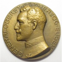 Austria, Helene Scholz: Habsburg-Teschen Jeno Archduke's appointment as general 1915 EF+ bronze 112
