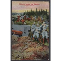 Ausztria,Harc az oroszok ellen - Tüzérségi támadás 1915