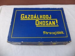 Gazdálkodj okosan társasjáték, legrégebbi, EXTRA (7155)