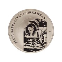 Magyarország,5000 forint 2004 PP - Pécsi ókeresztény sírkamrák UNC ezüst 31.46g925