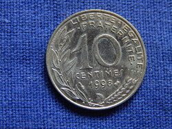 Franciaország 10 Centimes 1998