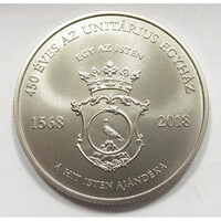 Magyarország,2000 forint 2018 - Unitárius Egyház UNC nikkel