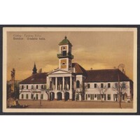 Délvidék,Zombor - Városháza 1941 - Visszatérés bélyegzéssel