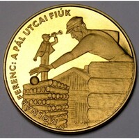 Magyarország,200 forint 2001 PP - Pál utcai fiúk aUNC+ nikkel