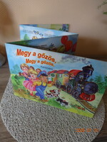 MEGY A GŐZÖS, MEGY A GŐZÖS KANIZSÁRA... – kemény lapos mesekönyv Eszes Hajnal rajzaival