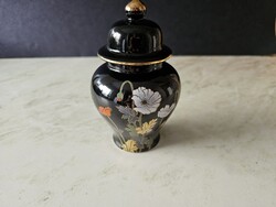 Vintage japán fedeles porcelán edény / váza – hibátlan állapotban!