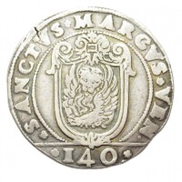 Olaszország,Antonio Priuli dózse 1 scudo 1620-1621 HZ - Velencei Köztársaság VF+ ezüst 31.829g948