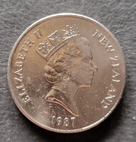 Új Zéland 20 cents 1987 (TT52)