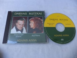 Darvas Ivan - Összegyűrt Szavak, Ruttkai Eva - Ruttkai - Adamis Anna dalai CD (7245)