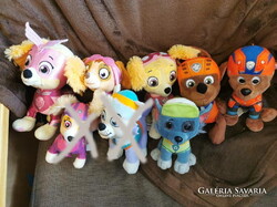 Mancs őrjárat plüssök 018. (Rocky, Zuma, Rubble, Sky) - PAW Patrol plushies 018.