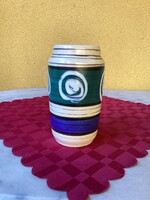Retro kerámia váza 15 cm.