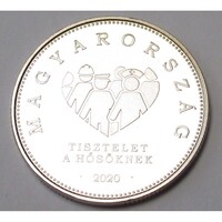 Magyarország,10 forint 2020 PP - Tisztelet a Hősöknek UNC nikkel