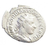 Római Birodalom,III. Gordianus antoninianus 242-244 Antioch - SAECVLI FELICITAS hátlap EF+ ezüst 4.2