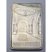 Magyarország,2000 forint 2014 - Lechner Ödön UNC nikkel