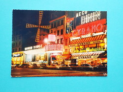 Képeslap (63) - Franciaország - Párizs - Moulin Rouge 1960-as évek