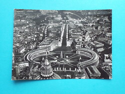 Képeslap (63) - Olaszország - Róma - Szent Péter tér 1960-as évek