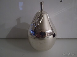 SILVER PLATED SUGAR BOWL - 13 x 8 cm - GERMAN - EXCELLENT CONDITION