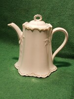 Antik Csehszlovák MZ Altrohlau (Moritz Zdekauer) porcelán teáskanna az 1918 és 1939 közötti évekből