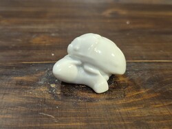 RITKA! Herendi Katica Bogár Fehér Figura Miniatűr II/II