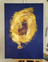 Szép absztrakt festmény 70x100 cm