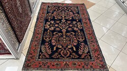 4424 Eredeti Iráni Sarogh kézi csomó gyapjú szőnyeg 125X205CM