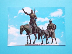 Képeslap (63) - Spanyolország - Madrid - Cervantes-emlékmű 1980-as évek