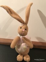 NYÚL - PLÜSS - 19 x 9 cm  - OSZTRÁK - GYŰJTEMÉNYBŐL - HIBÁTLAN