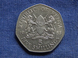 Kenya 5 Shillings 1985