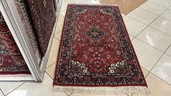 4433 GYÖNYÖRŰ Hindu KASHAN kézi gyapjú perzsa szőnyeg 93X161CM