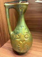 Hatalmas Zsolnay szecessziós eozin kancsó / váza 29cm hibátlan 99-102