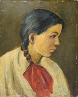 Kernstok Károly (1873-1940): Tanulmányfej