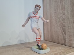 Drasche porcelán focista 27cm