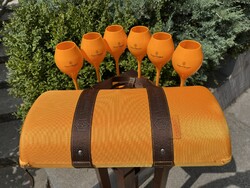 CHAMPAGNE CLUB - Veuve Clicquot Piknik Szett – 6 pezsgőspohárral és hordtáskával