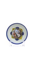 Antik Alt Wien stílusú Victoria Czecho-Slovakia porcelán dísztányér (~1920) – 16,5 cm