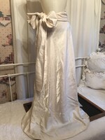 FANTAZI SZOKNYA - METÁL CSILLOGÁS - derék - 72 cm - hossz elöl - 98 cm - hátul - 114 cm