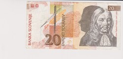 Szlovénia 20 tolár 1992 VF   (A2)