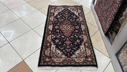 4456 Hindu KASHAN kézi gyapjú perzsa szőnyeg 70X140CM