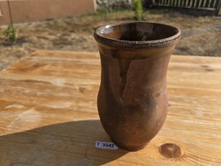 T3542 Kerámia belül mázas tejes kancsó 19 cm